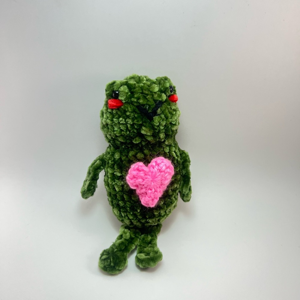 Crochet frog